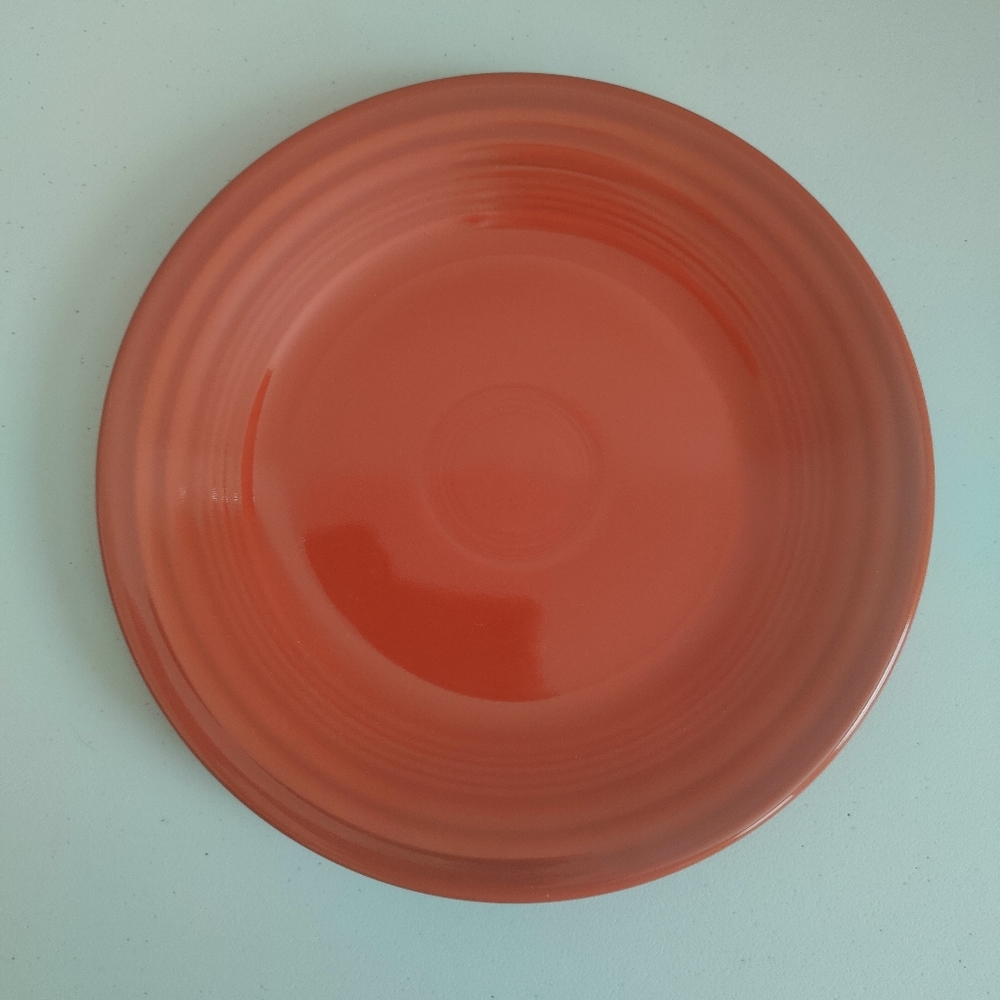 NWT - Fiesta Luncheon Plate - Paprika     Beautiful 1st Quality